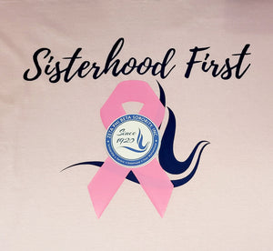 Chapter Breast Cancer Shirt   Zeta/Amicae Phi Beta Breast Cancer