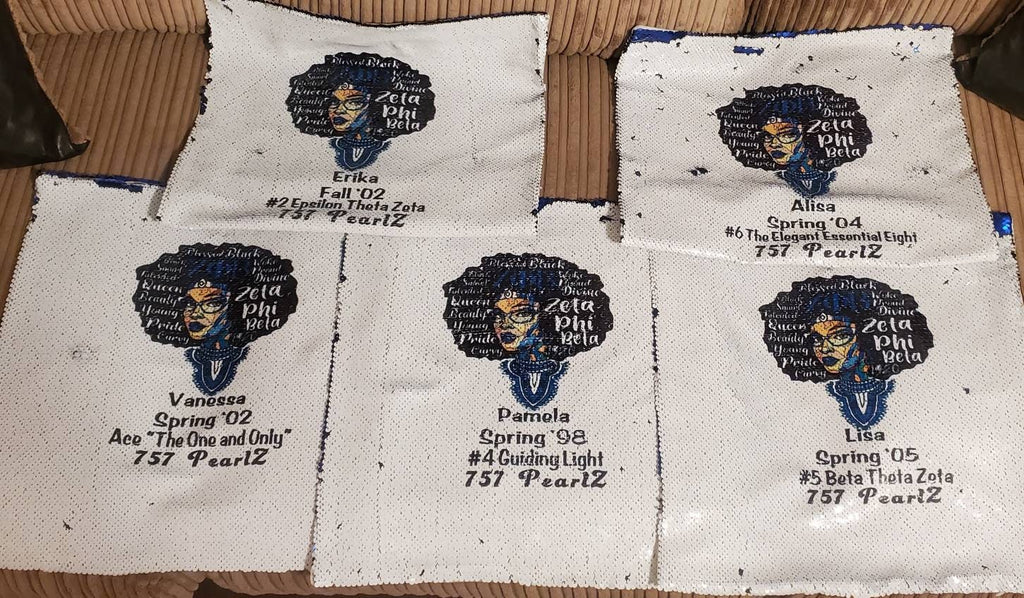 Sequin Pillows