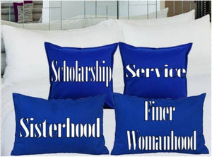 Zeta Principles Pillows