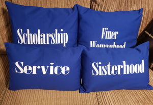 Zeta Principles Pillows