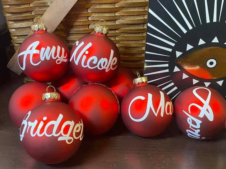 Custom Christmas Ornaments