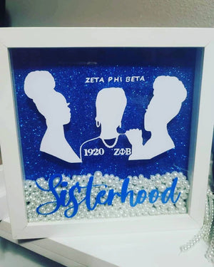 Sorority Shadow Box
